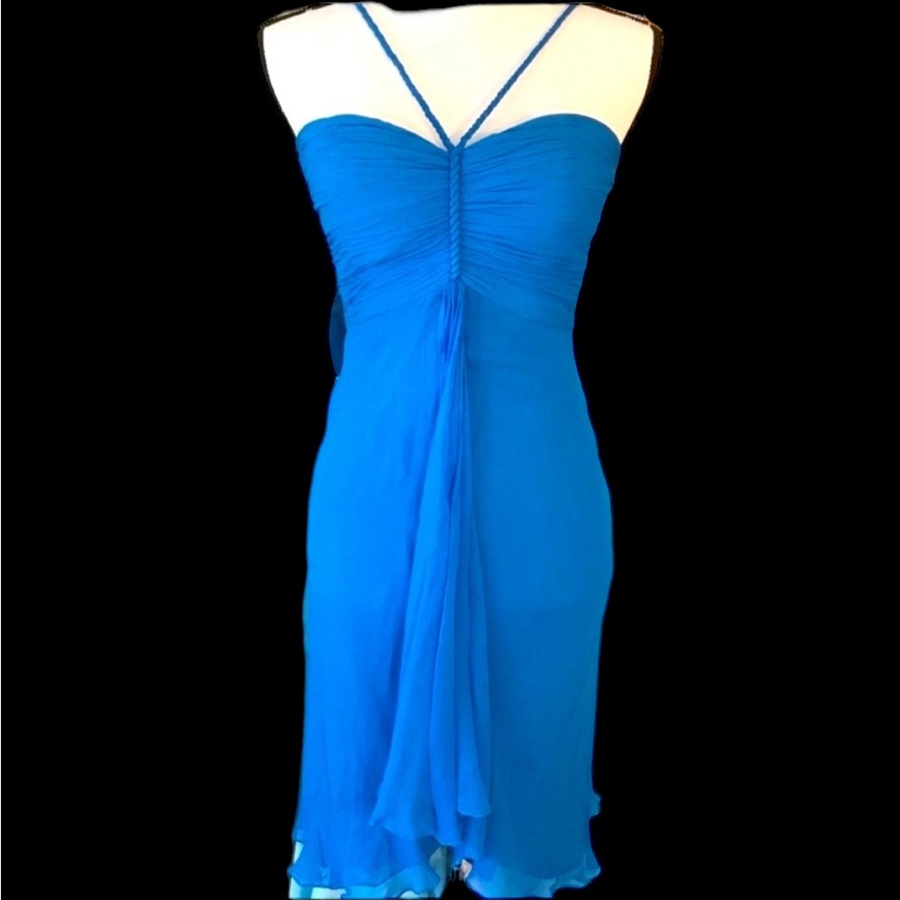 Silk chiffon dress